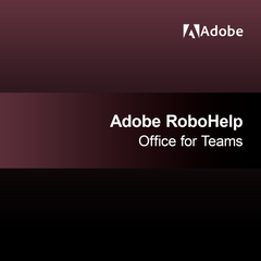 Adobe RoboHelp Office for Teams