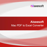 Aiseesoft Mac PDF to Excel Converter