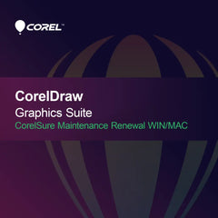 CorelDRAW Graphics Suite Business CorelSure Maintenance Renewal WIN/MAC
