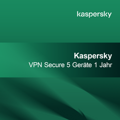 Kaspersky VPN Secure 5 Devicee 1 Jahr