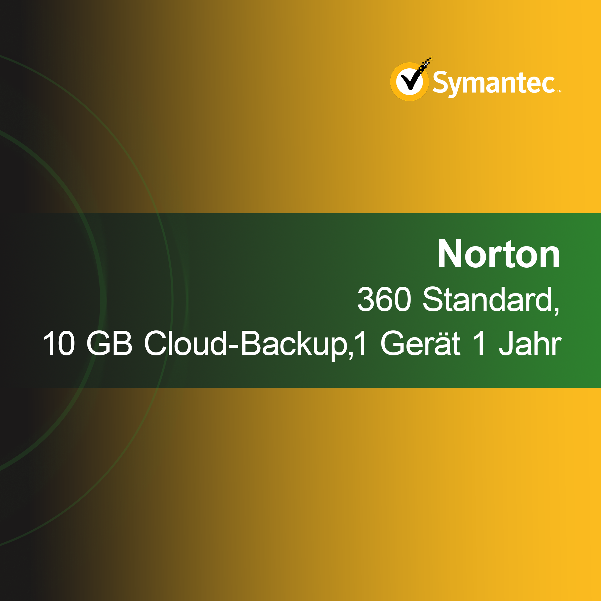 Norton 360 Standard, 10 GB Cloud-Backup, 1 Device 1 Jahr