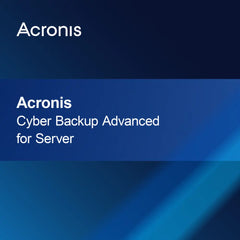 Acronis Cyber Backup Advanced for Server
