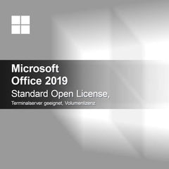Microsoft Office 2019 Standard Open License, Terminalserver geeignet, Volume License