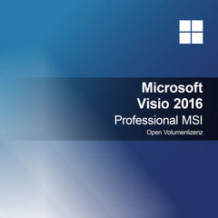 Microsoft Visio 2016 Professional MSI Open Volume License