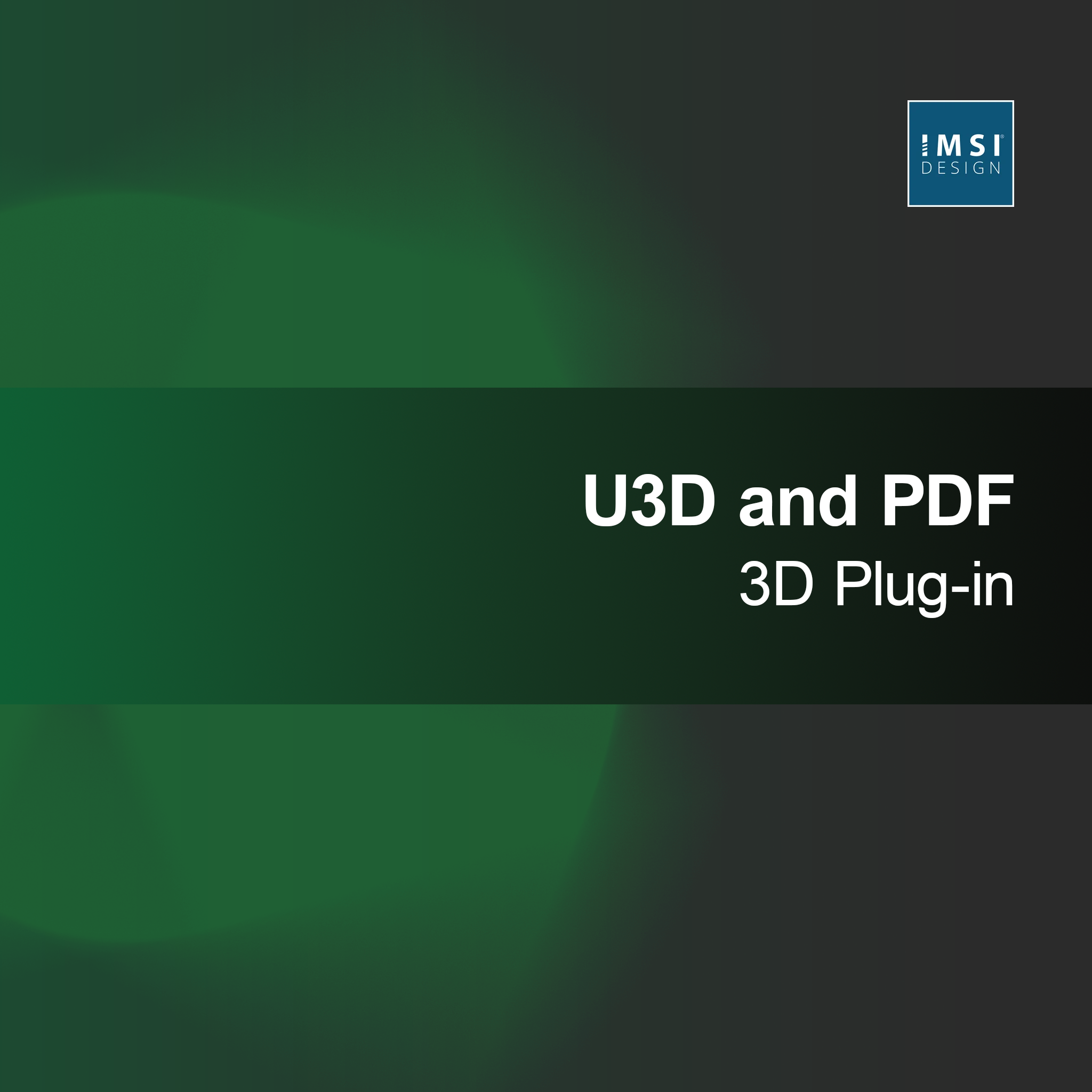 U3D and PDF 3D Plug-in